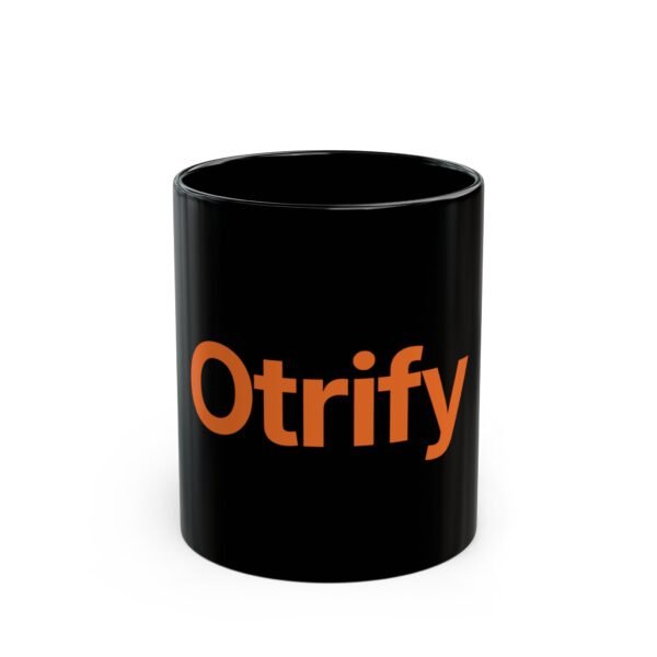 Black Ceramic Mug — Coffee Cup (11oz/15oz)