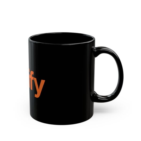 Black Ceramic Mug — Coffee Cup (11oz/15oz)