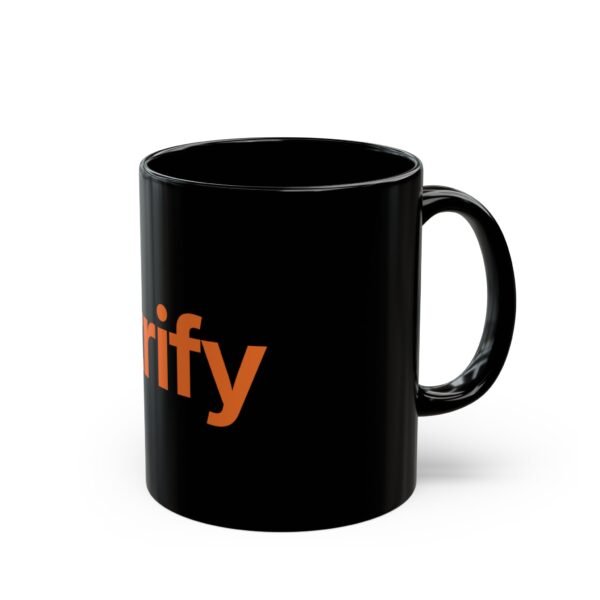 Black Ceramic Mug — Coffee Cup (11oz/15oz)