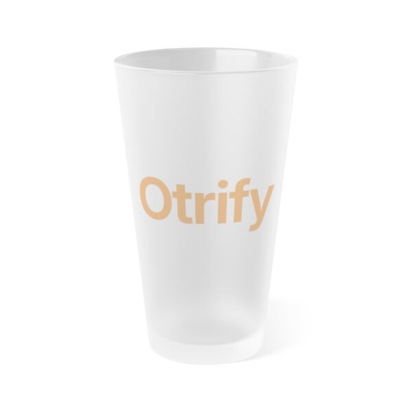 Frosted Pint Glass (16 oz)