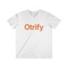 Men's Fitted V-Neck Short Sleeve Tee